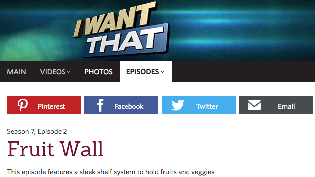 I Want That FRUITWALL 0EN