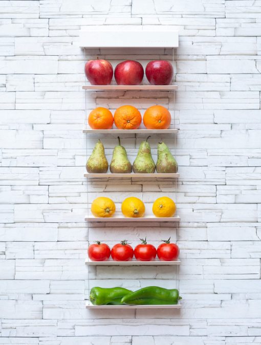 FUITWALL modelo de ancho 390 cm. Frutero moderno de diseño colgado en la pared frutero colgante fruitwall frutero moderno diseño fruitwall frutero para colgar fruitwall fruteros de cocina fruitwall fruteros originales fruteros modernos amazon frutero de pared frutero moderno Fruteros modernos de cocina Los mejores fruteros para la cocina fruteros bonitos y decorativos